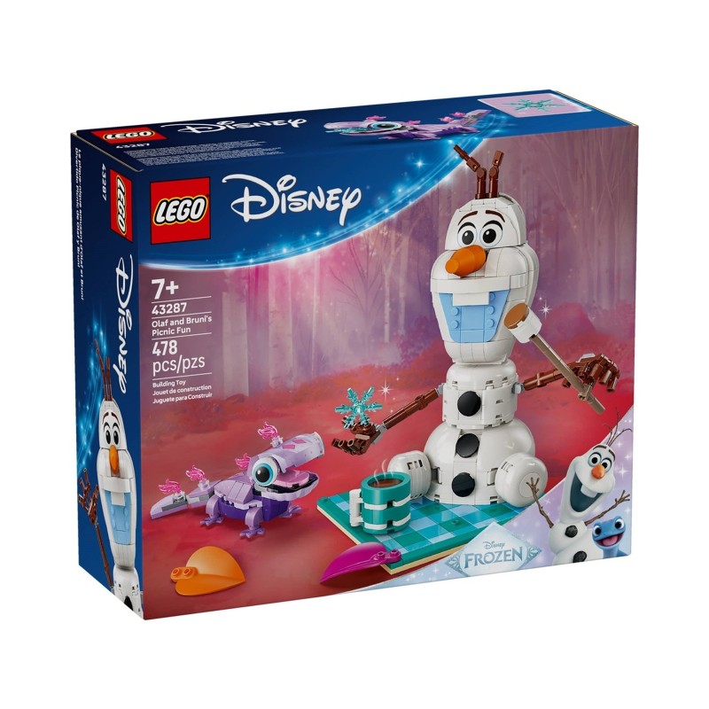 LEGO 43287 Divertido Pícnic de Olaf y Bruni