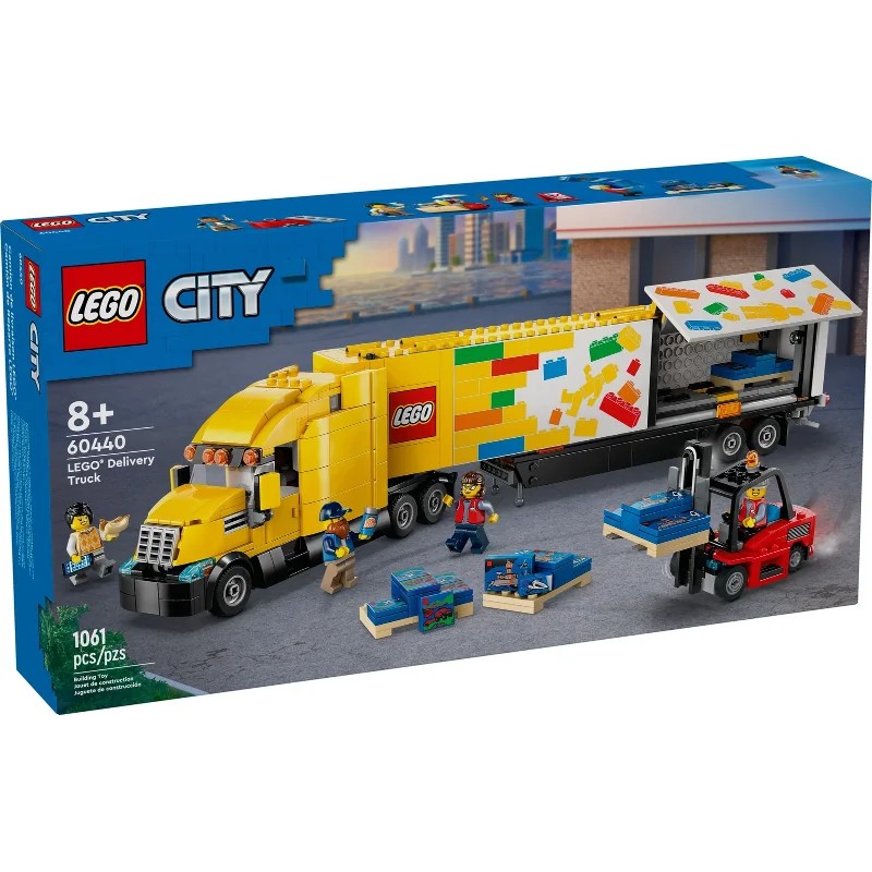 LEGO 60440 Camión de Reparto Amarillo