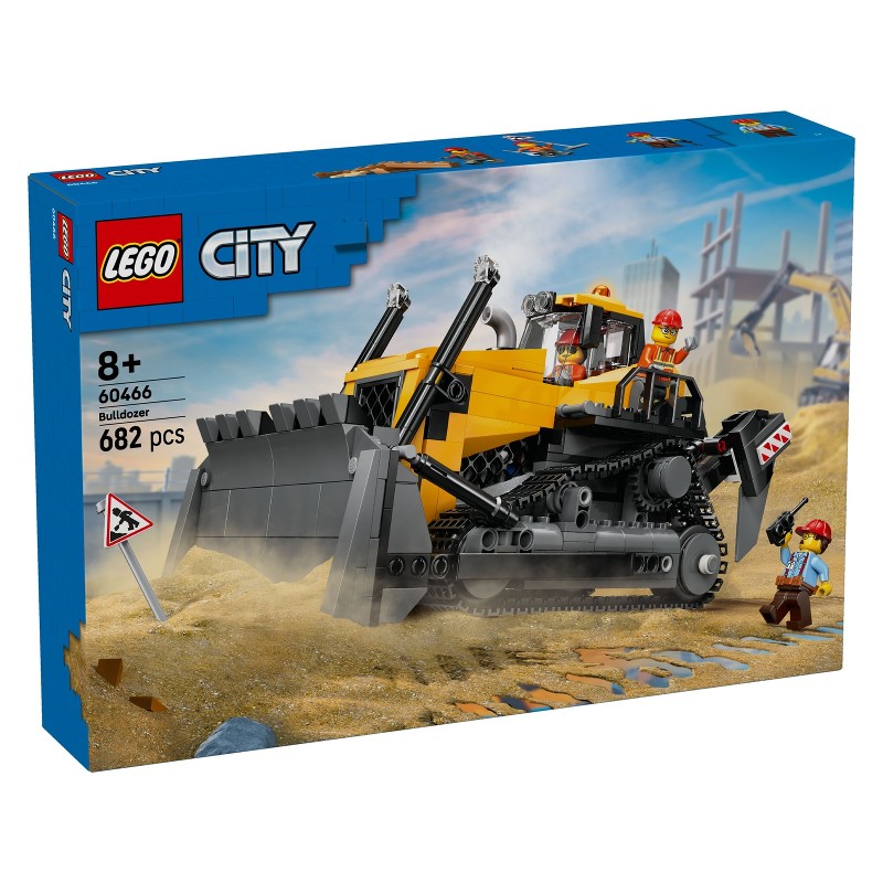 LEGO 60466 Buldócer Amarillo