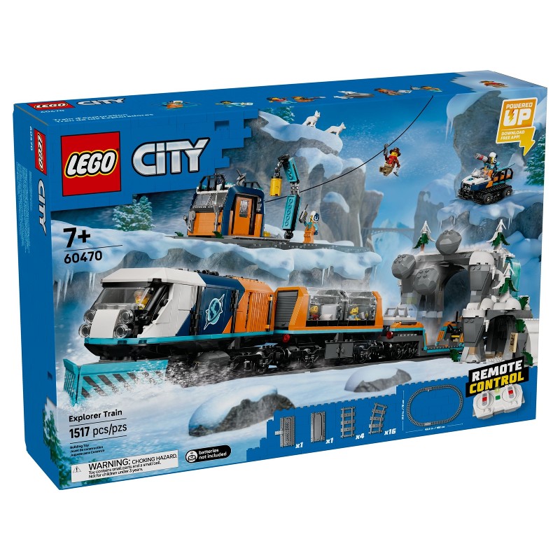 LEGO 60470 Tren Expreso Polar Ártico de los Exploradores