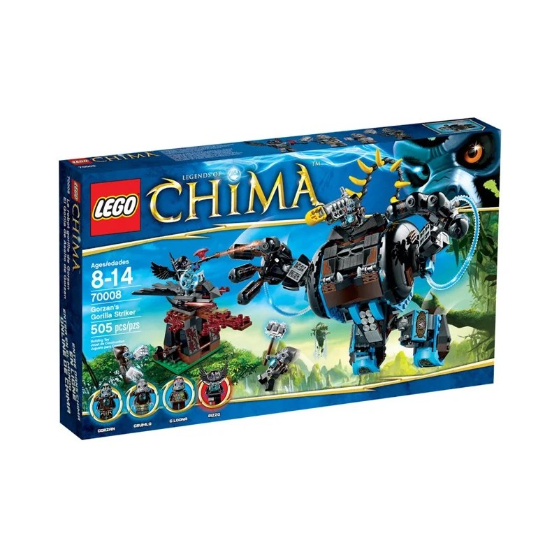 LEGO 70008 el Gorila de Asalto de Gorzan