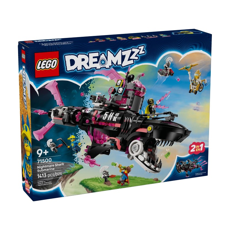 LEGO 71500 Submarino-Tiburón de las Pesadillas
