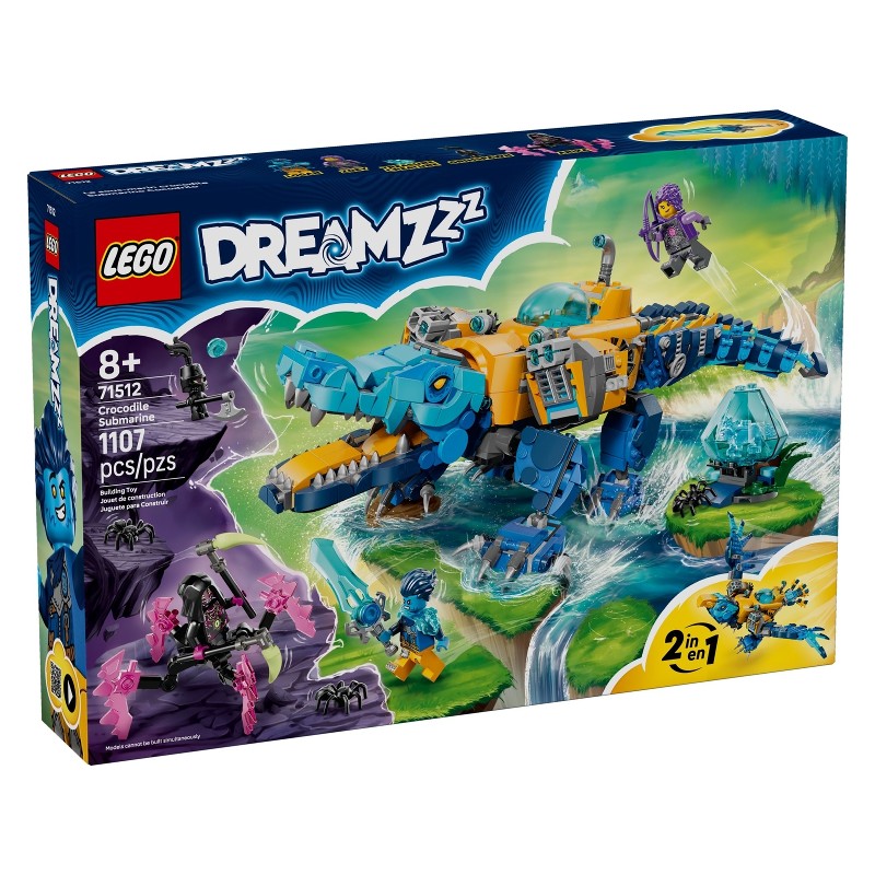 LEGO 71512 Submarino Cocodrilo