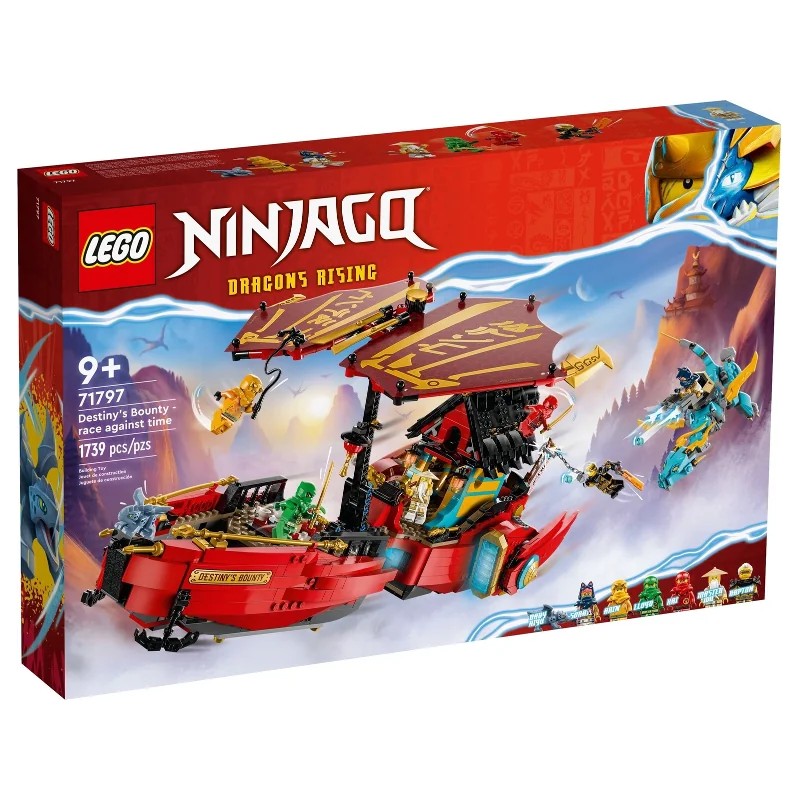 LEGO 71797 Barco de Asalto Ninja: Carrera Contra el Tiempo