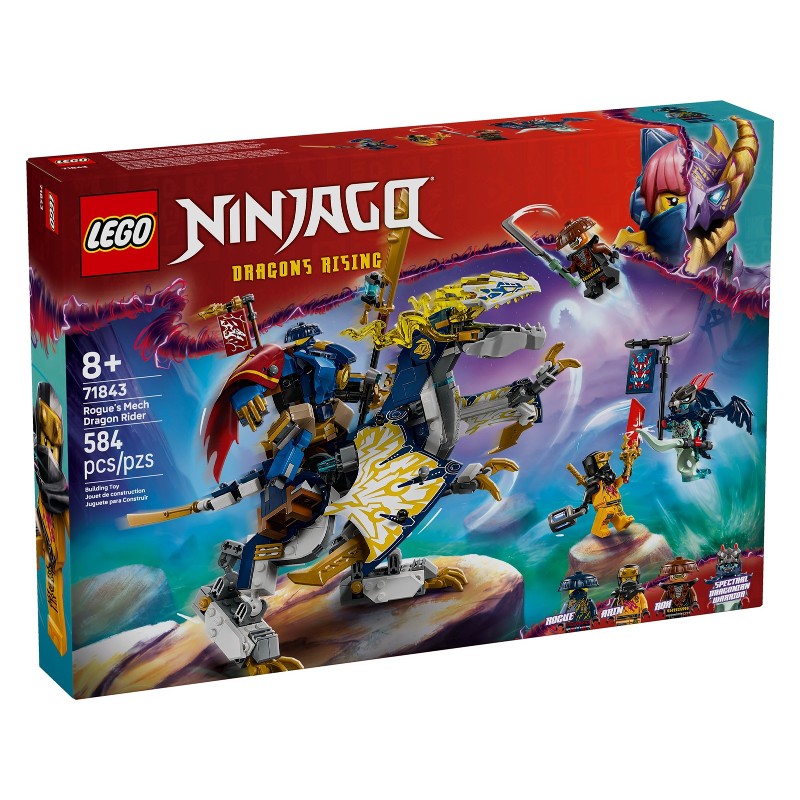 LEGO 71843 Meca de Rogue y Dragón