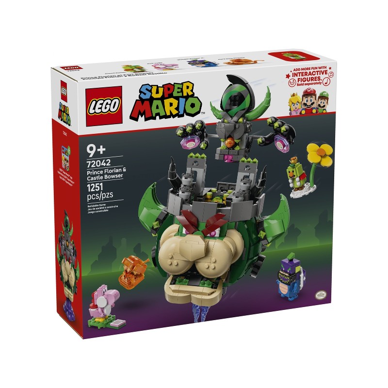 LEGO 72042 Príncipe Florian y Bowser Castillo