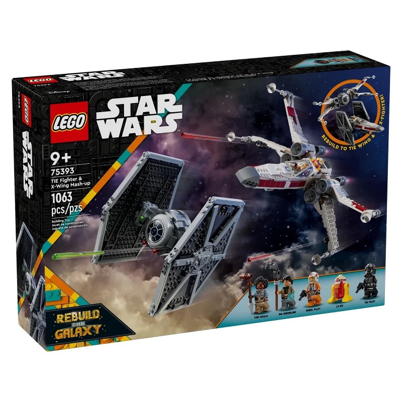 LEGO 75393 Caza TIE y Ala-X Fusionados