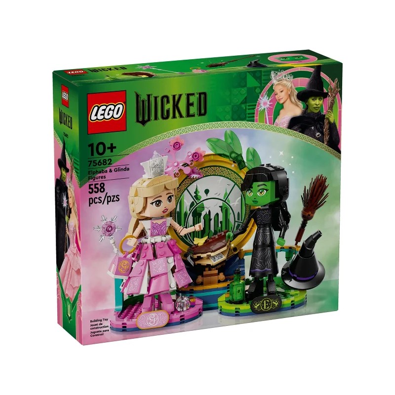 LEGO 75682 Figuras de Elphaba y Glinda