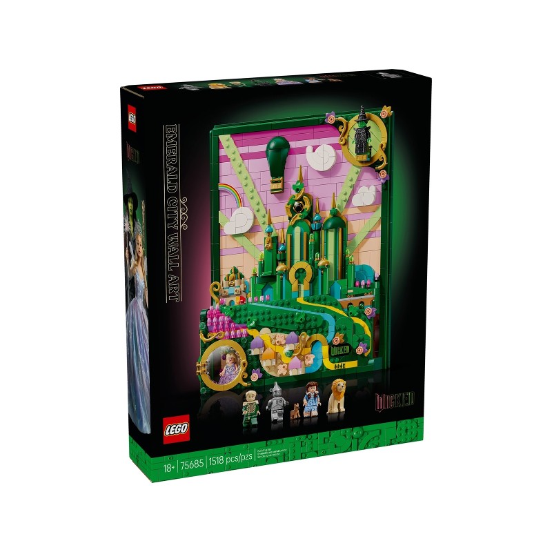 LEGO 75685 Arte Mural: Emerald City