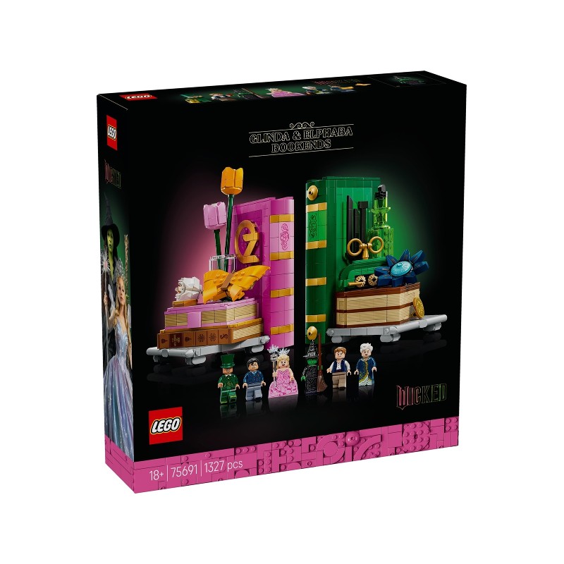 LEGO 75691 Sujetalibros de Glinda y Elphaba