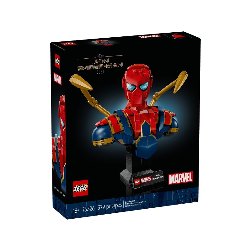 LEGO 76326 Busto de Iron Spider-Man