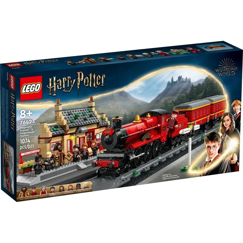 LEGO 76423 expreso de Hogwarts y estación de Hogsmeade