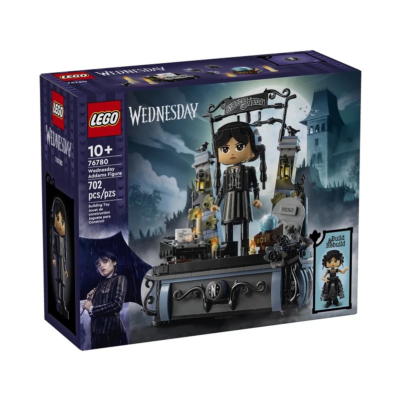 LEGO 76780 Figura de Miércoles Addams