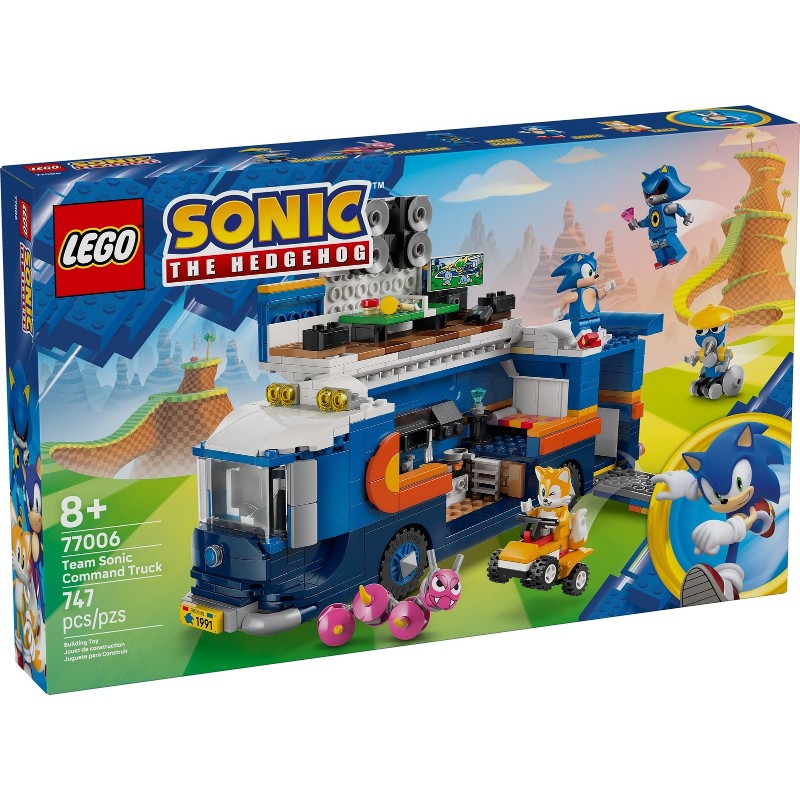 LEGO 77006 Camión de Operaciones del Equipo Sonic