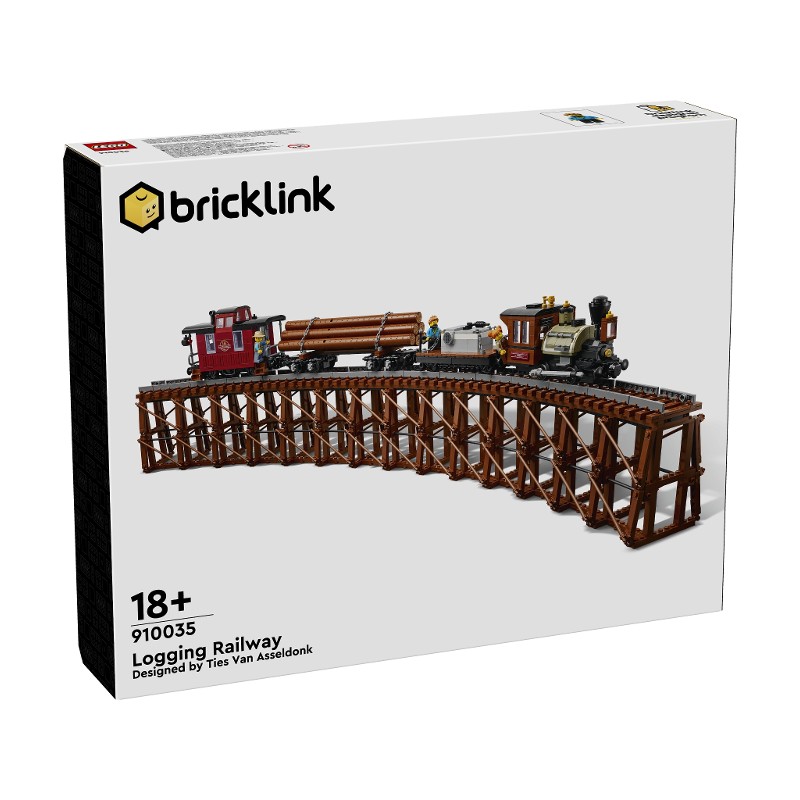 LEGO 910035 Ferrocarril Maderero