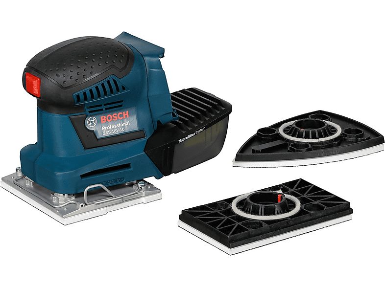 Lijadora  - GSS 18V-10 BOSCH, azul