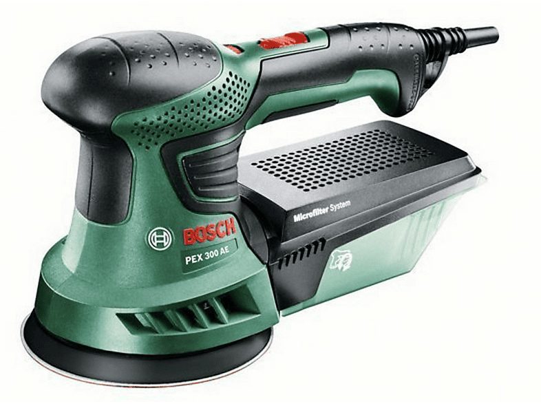 Lijadora  - PEX 300 AE BOSCH, Negro, Verde