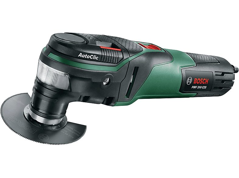 Lijadora  - PMF 350 CES BOSCH, Negro, Verde