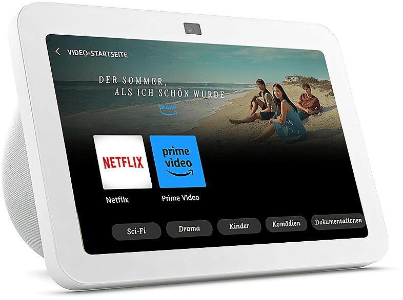 Pantalla inteligente con Alexa - AMAZON ECHO SHOW 8 (3N GEN) WHITE, Bluetooth, Amazon Alexa, Blanco