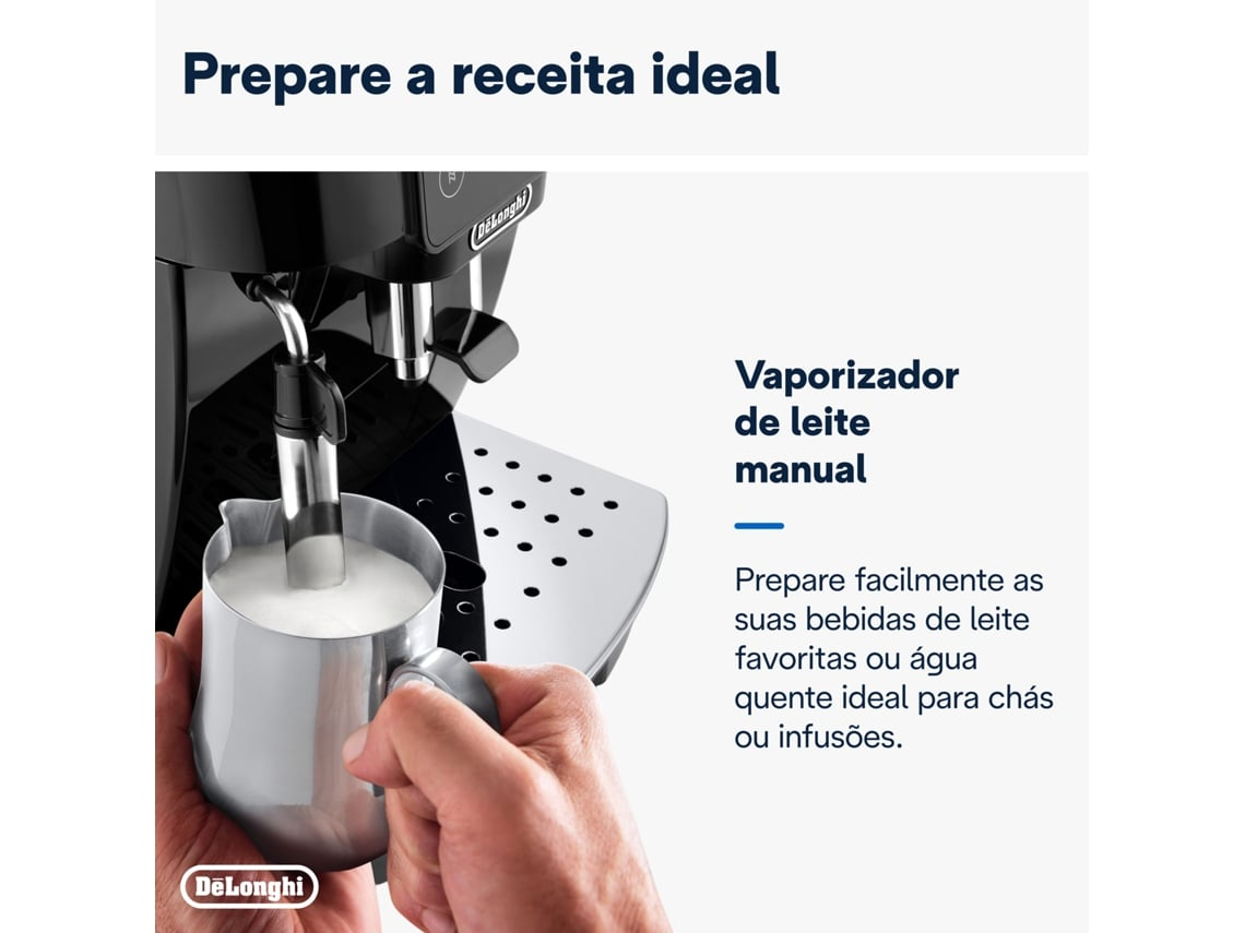 Cafetera Expreso Automático DELONGHI ECAM220.21.B Magnifica start (15 bar - 13 Niveles de Molienda)