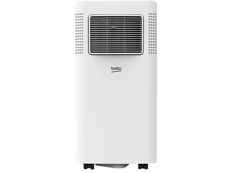 REACONDICIONADO Seminuevo Muy bueno Aire acondicionado portátil - Beko BP207C, 1675 fg/h, 2 velocidades, 320 m³, 65 dB(A), Blanco
