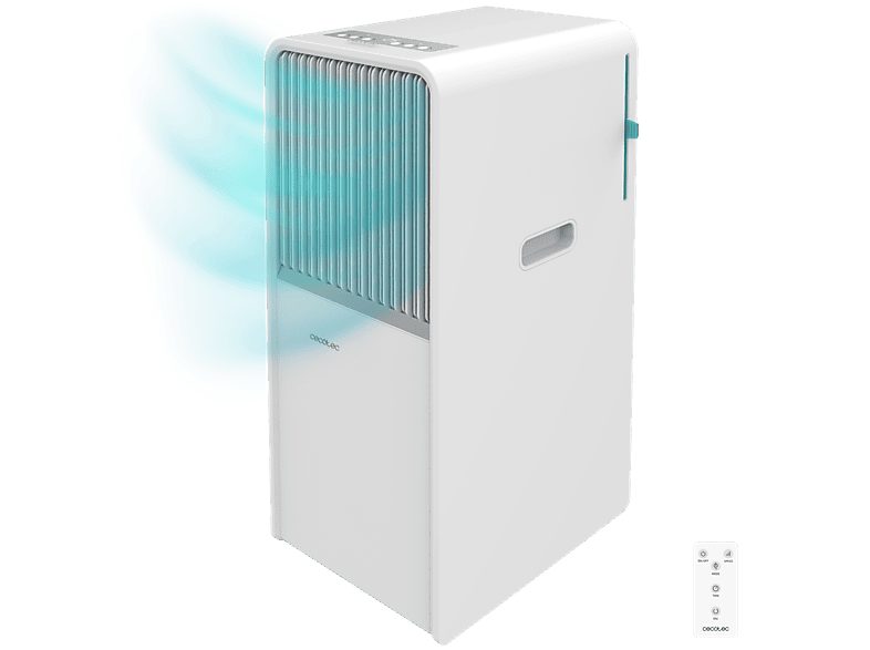 REACONDICIONADO Seminuevo Muy bueno Aire acondicionado portátil - Cecotec ForceClima 7150 Style, 1750 fg/h, 2 velocidades, 20 m², 4 modos