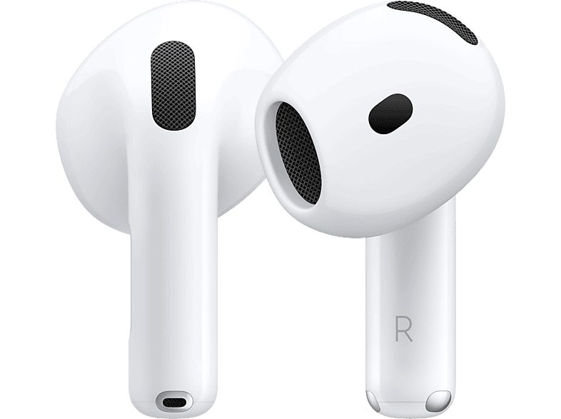 REACONDICIONADO Seminuevo Muy bueno Apple AirPods 4 con Cancelación Activa de Ruido (2024 4ª gen), Inalámbricos, Bluetooth®, Estuche de carga USB-C