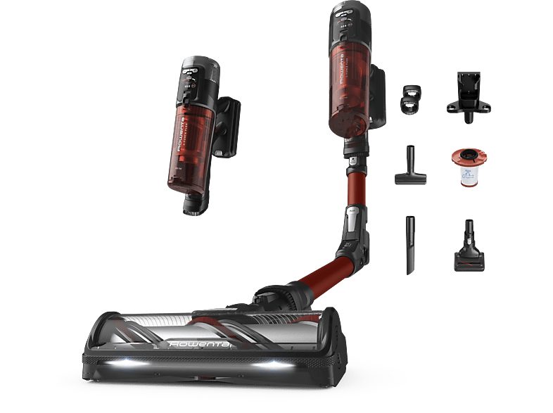 REACONDICIONADO Seminuevo Muy bueno Aspirador escoba - Rowenta RH9A73 X - Force Flex 13.60 Animal Care, 150 AW, 0.65 L, 60 min, Sin cables