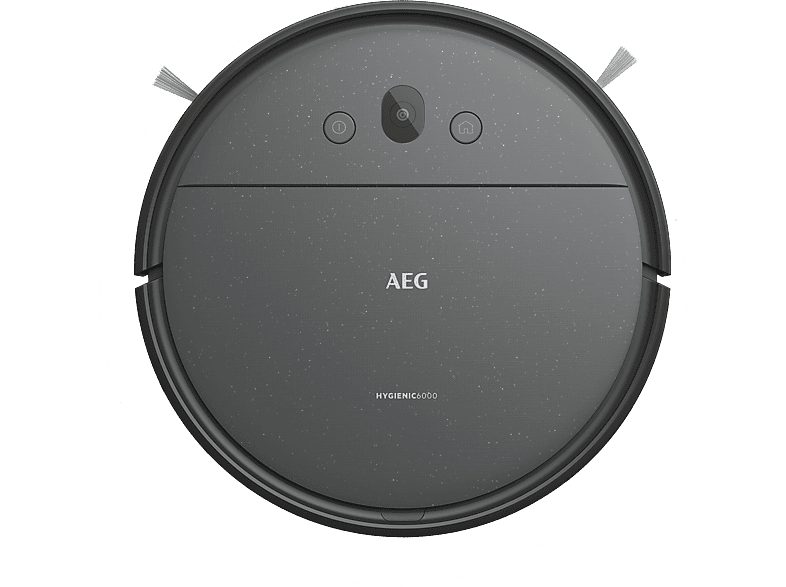 Robot aspirador - AEG AR61UW1DG, 14,4 V, Depósito 0,2 l, Autonomía 90 min, Gris Oscuro