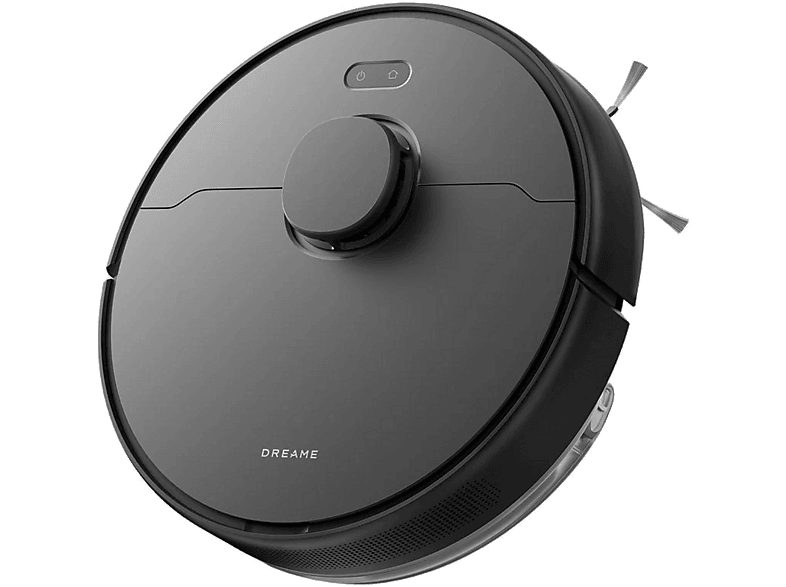 Robot friegasuelos - DREAME D9 Max Gen 2, 14,4 V, Potencia de succión 6000 kPa, Depósito 570 ml, Autonomía 285 min, Negro